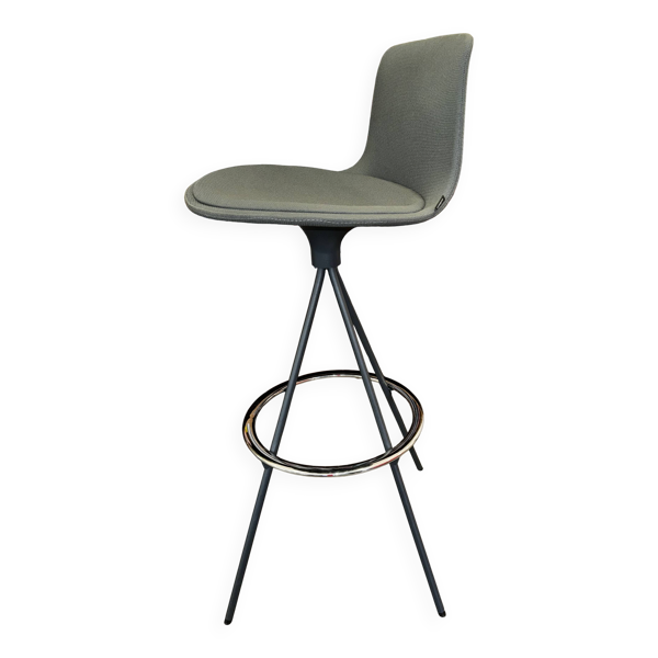 ENEA Tabouret haut design couleur gris