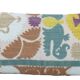 Vintage embroidered cushion cover 76x28 cm