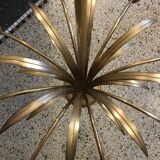 Brass chandelier 1960