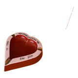 Heart ashtray