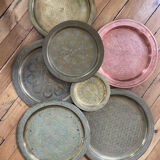 Lot 7 copper trays
