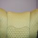 Fan-shaped armchairs set of 2