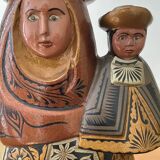 Mother and Child Sculpture from Aruba