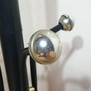 Coat rack golden parrot vintage style space age 1970