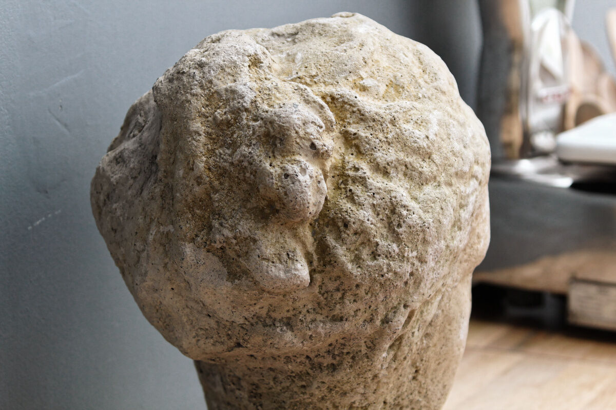 Reconstituted stone – goddess Hygie