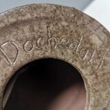 Ceramic table lamp by Danish artist Gitte Dochedahl Denmark 1960s.