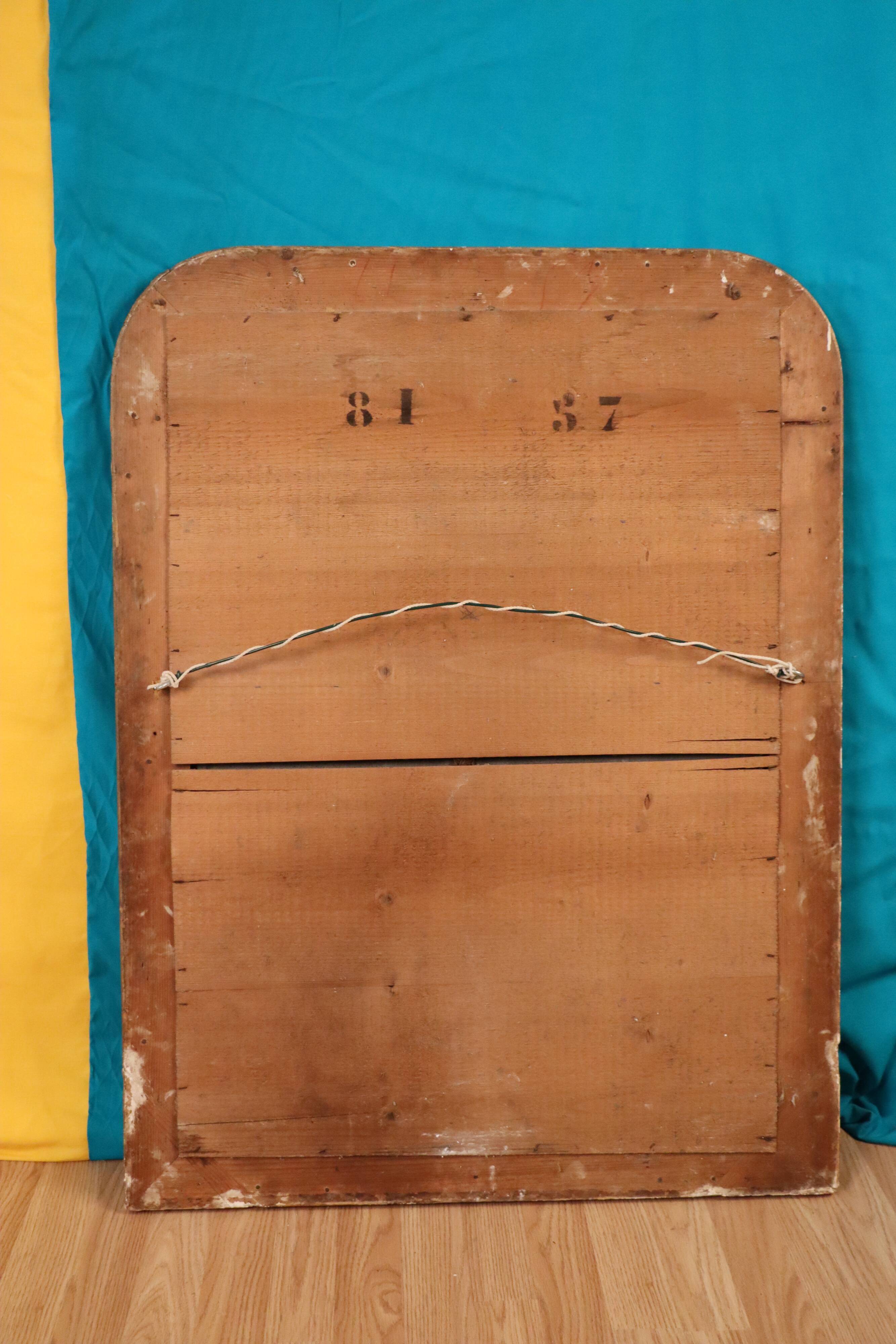 Former gilded mirror Louis Philippe