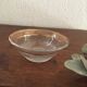 Fluted glass cups lined with gold 60