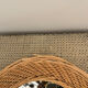 Wicker mirror