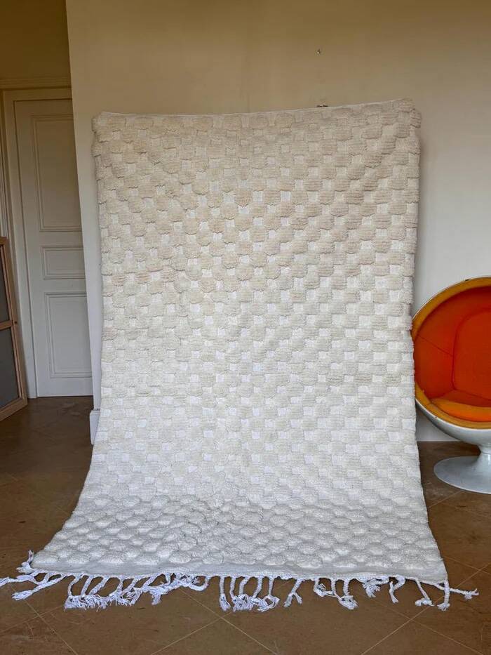 Tapis berbère Beni Ouarain 244 x 147 cm "Eilan"