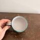 Low Diamond Cup Ceramic Vallauris Robert Picault Vintage 50's Geometric