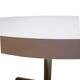 Vintage round dining table, 1980s