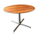 Table danoise des années 90 en noyer