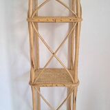 Bamboo wall shelf