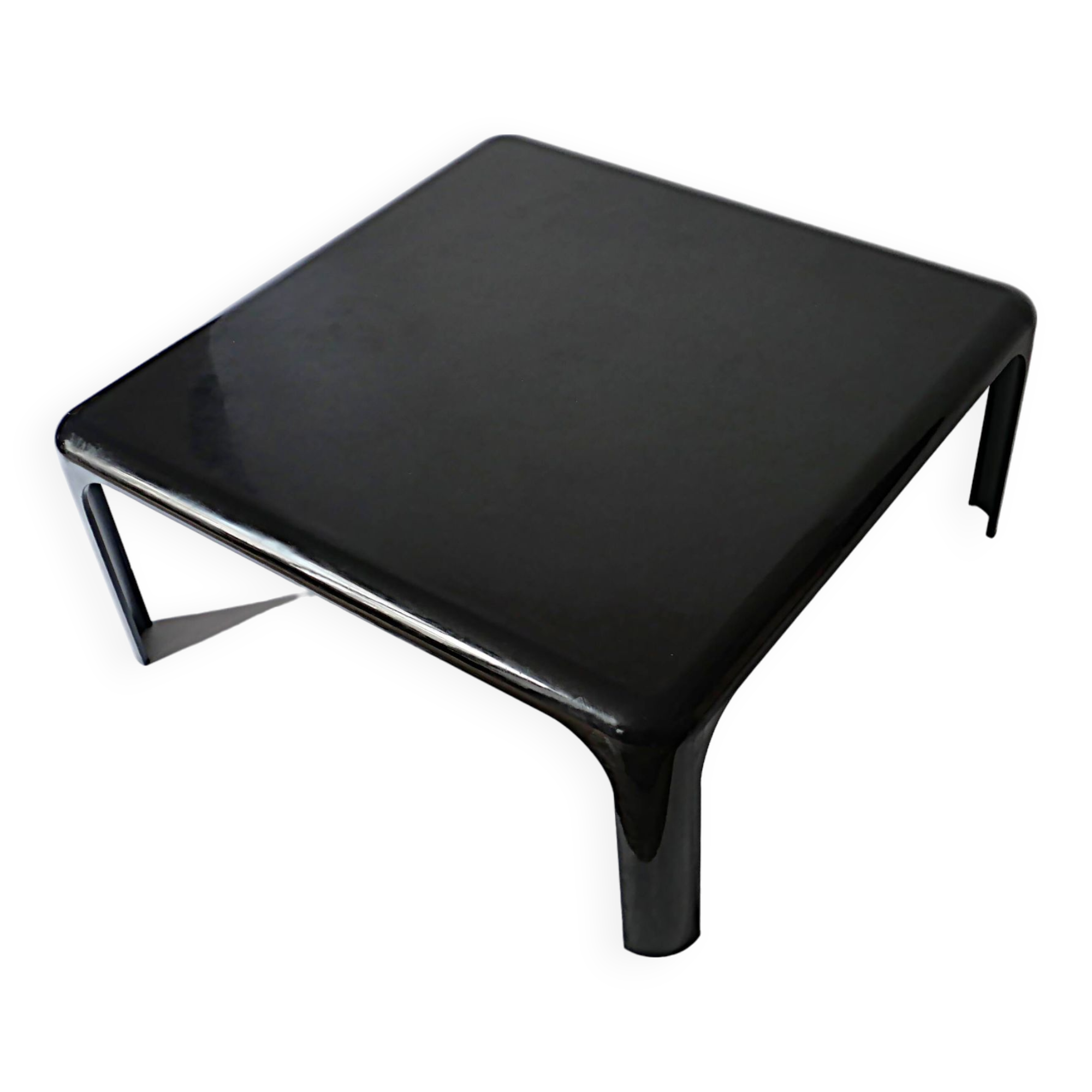 Vico Magistretti coffee table 70s vintage design 1970 Artemide