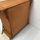 Rattan dresser 1960s