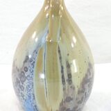 Vase in gres stamped p.l pont des vernes france