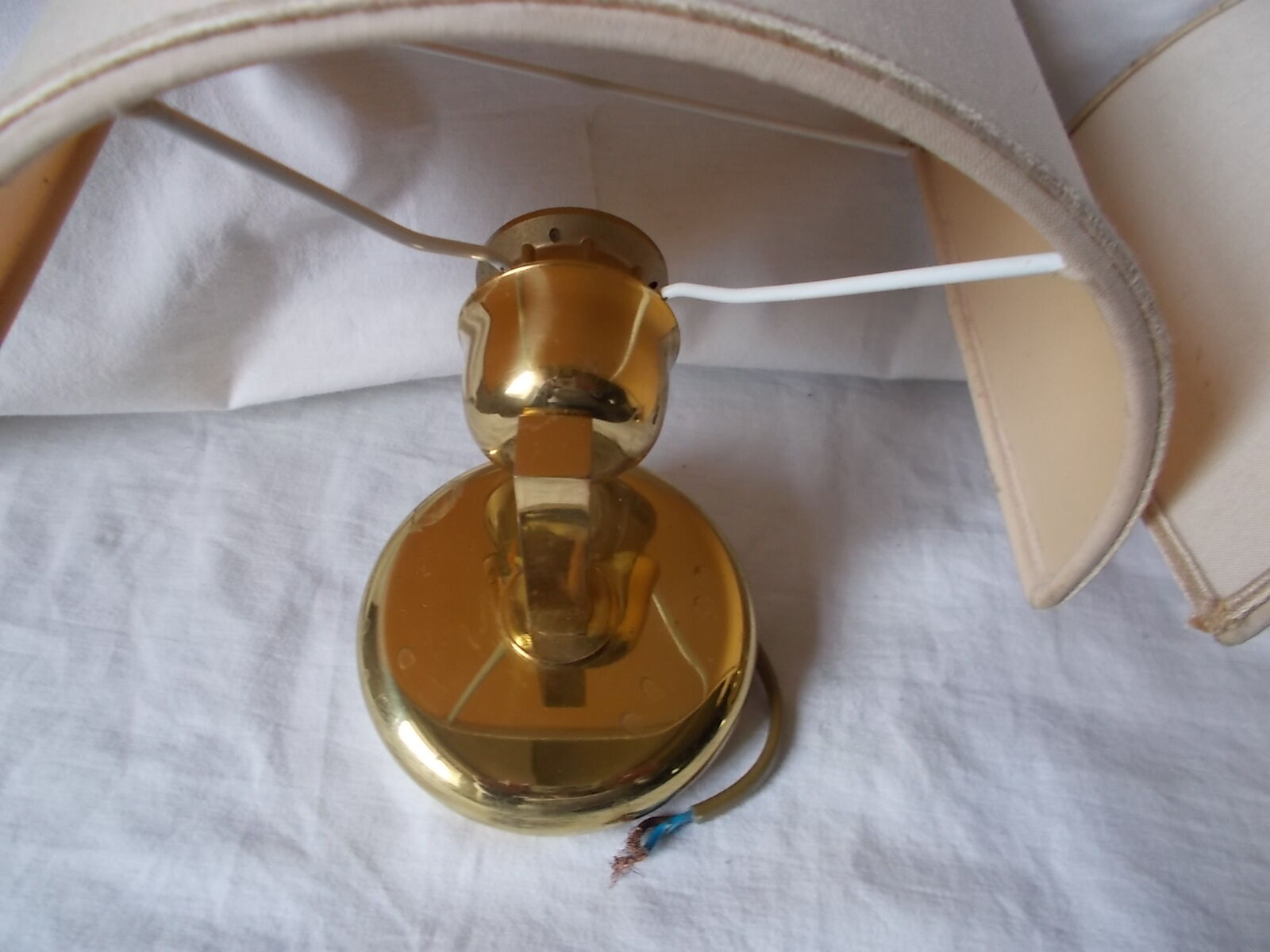 Pair of vintage wall sconces