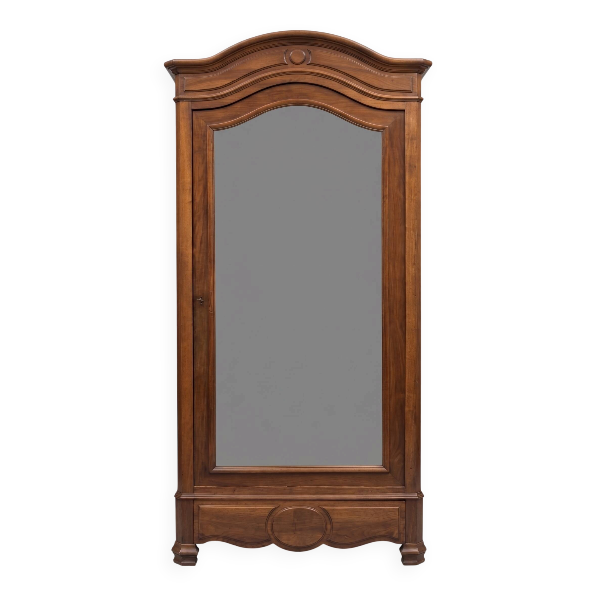 Bonnetière style Louis XV en noyer 1 porte