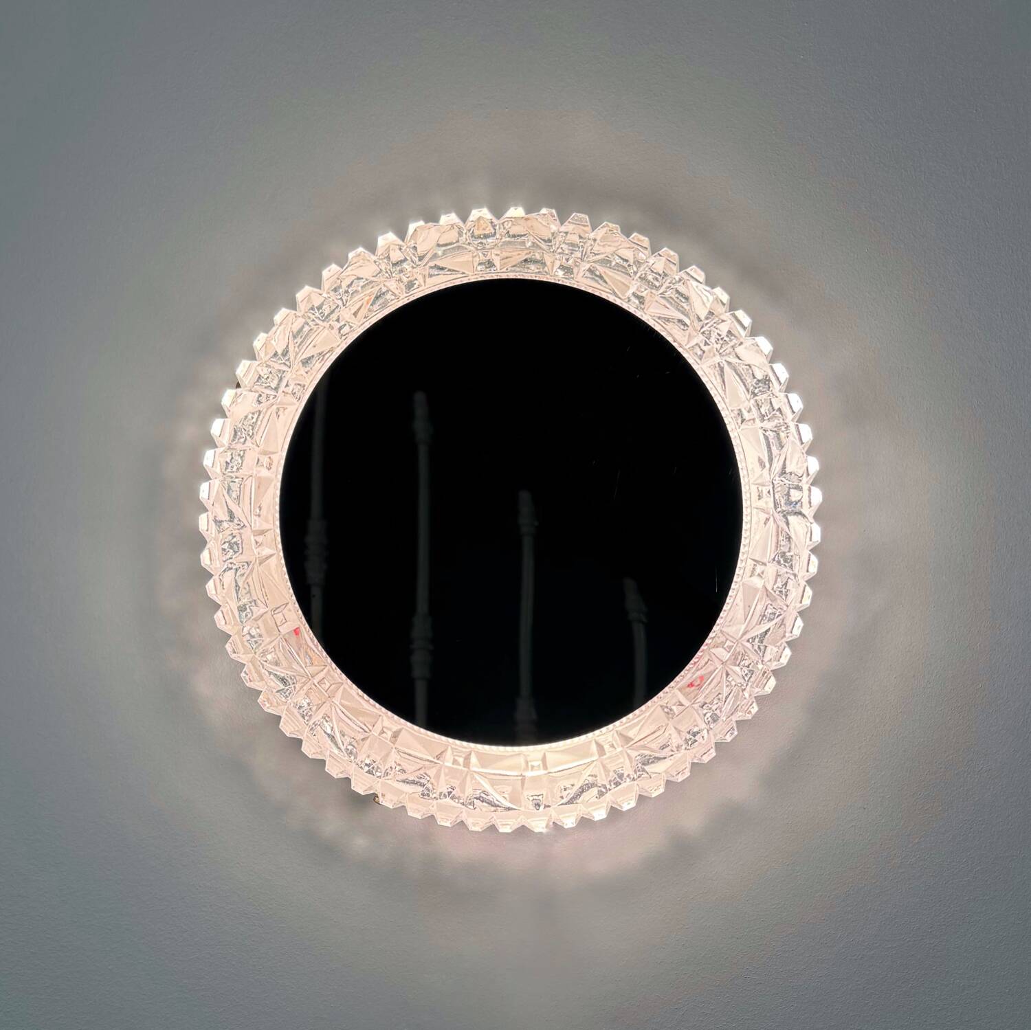 60s mirror glass wall light ceiling lamp