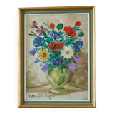 Floral still life by Carin Brandels Engqvist