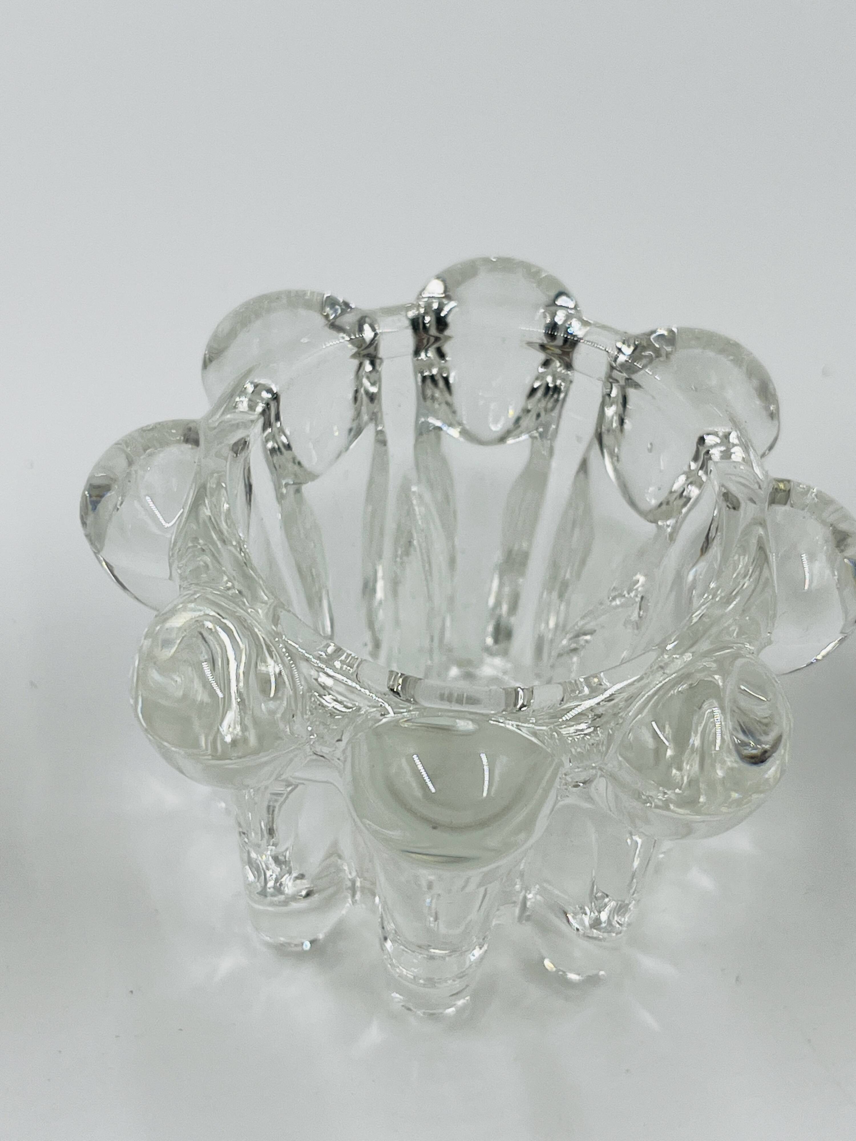 Set of 6 vintage flower candle holders by VMC Reims - 1960s