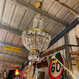 Chandelier with tassels