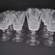 Service 12 verres en cristal