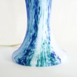 Glass paste mushroom lamp, swivel head, years 60