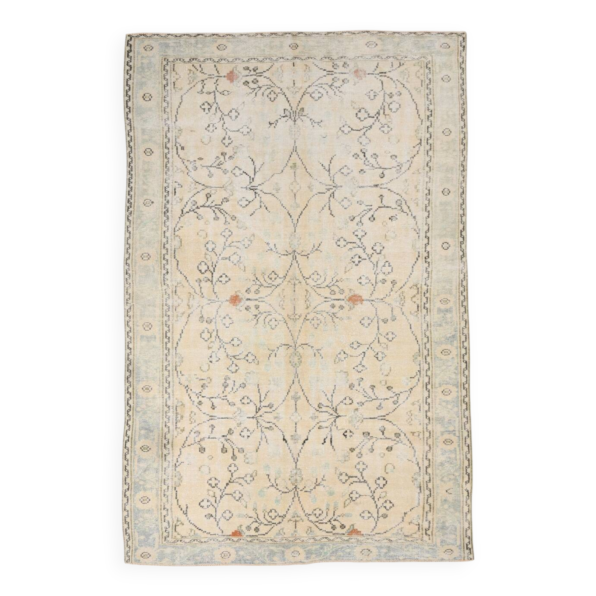 Turkish Area Rug, 195x298Cm