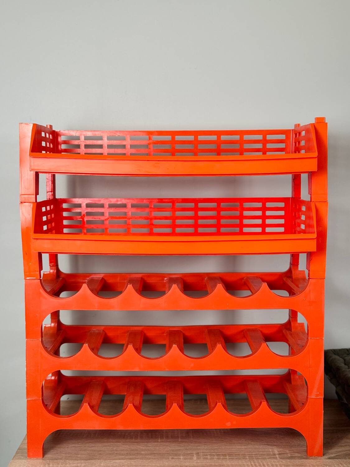 Somm Paris wine rack bottle holders patented 1970 lot 2