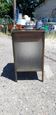 Golden metal empire style bedside