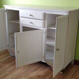 1950s Mado Buffet restyled in white