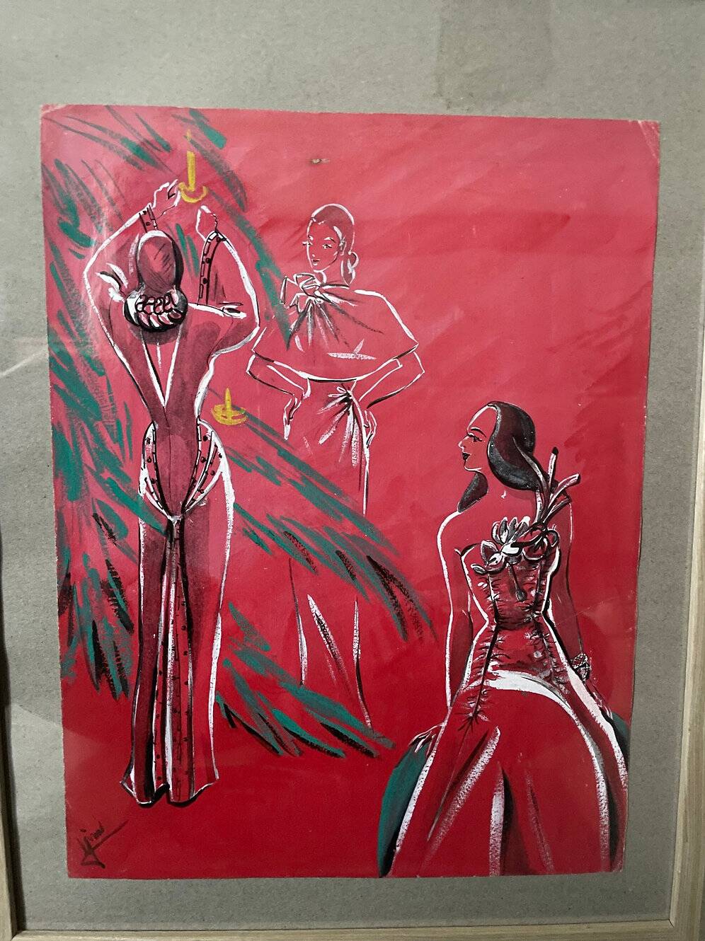 Fashion drawing G Mazoyer