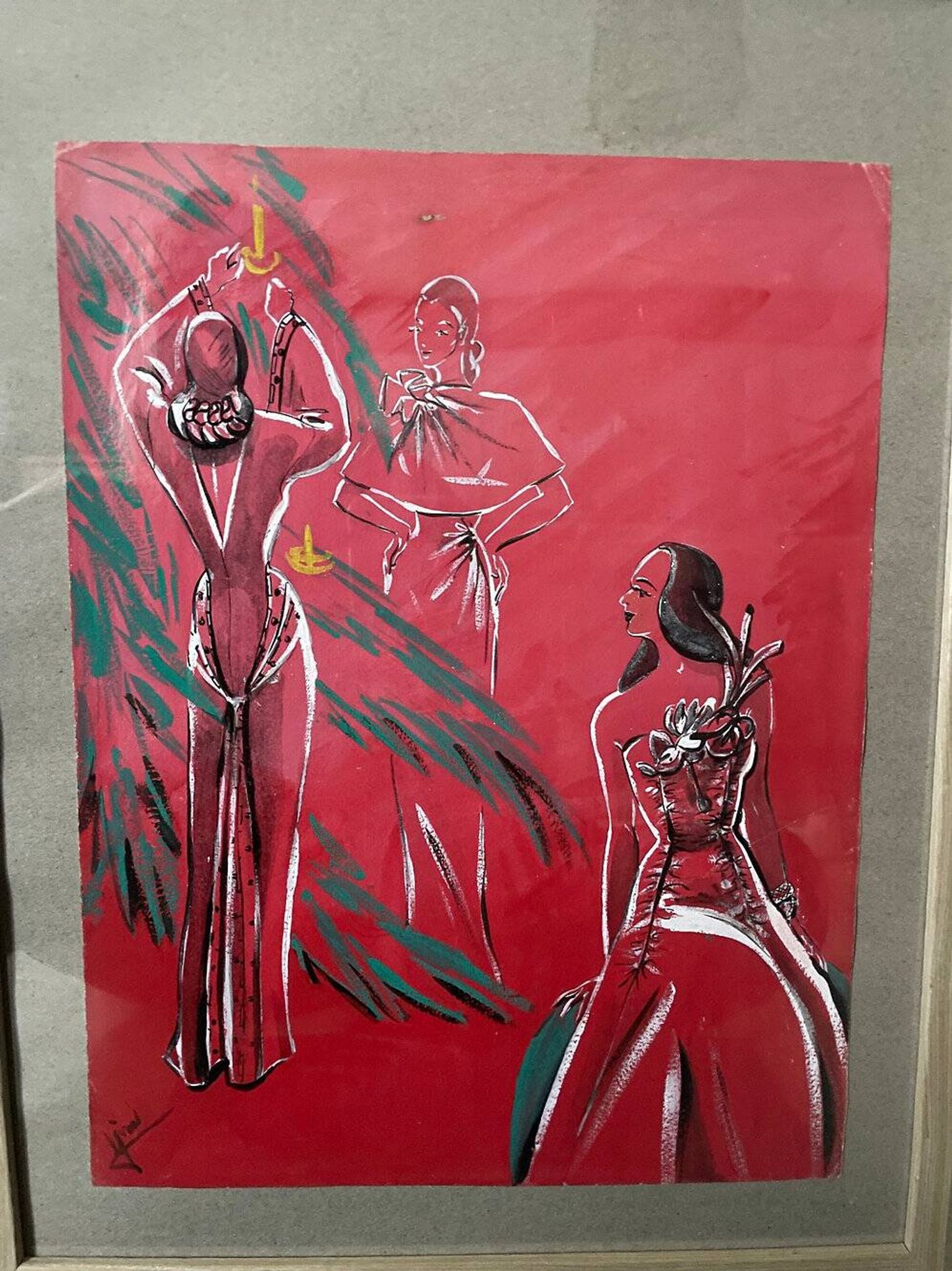 Fashion drawing G Mazoyer