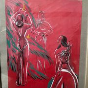 Fashion drawing G Mazoyer