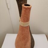 Double medium vase in ceramic 2 colors