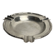 Vintage silver-plated metal ashtray/trinket tray, circa 1950
