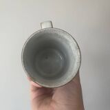 Set of vintage Duncan Ceramics glazed stoneware mugs made in Scotland Style