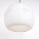 Suspension en verre opalin Peil & Putzler