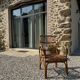 Fauteuil rotin vintage