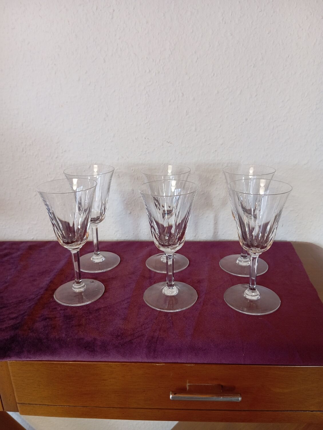 Saint Louis wine glass