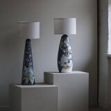 Marian Zawadzki "Oryx" Unique Floor Lamp, Tilgmans Ceramic, Sweden, Dated 1960