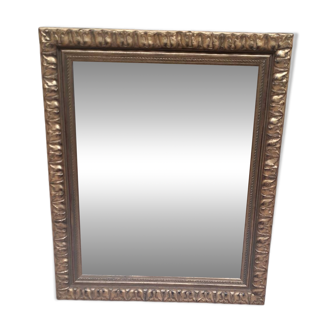 Beautiful old vintage gilded mirror