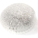 Moulded glass sconce