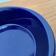Dark blue ceramic vintage German bowl Lukull by Schönwald