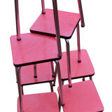 Table and stools in formica