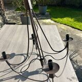 Wrought iron chandelier