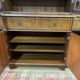 English mahogany secretary bookcase from the 1970s