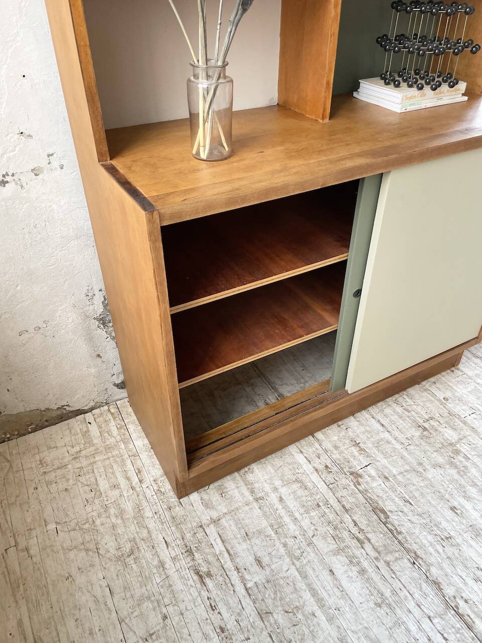 Teak bookcase from the 1950s